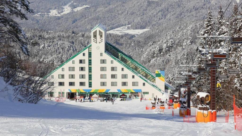 Washigatake Kogen Hotel Rainbow Gujo Bagian luar foto
